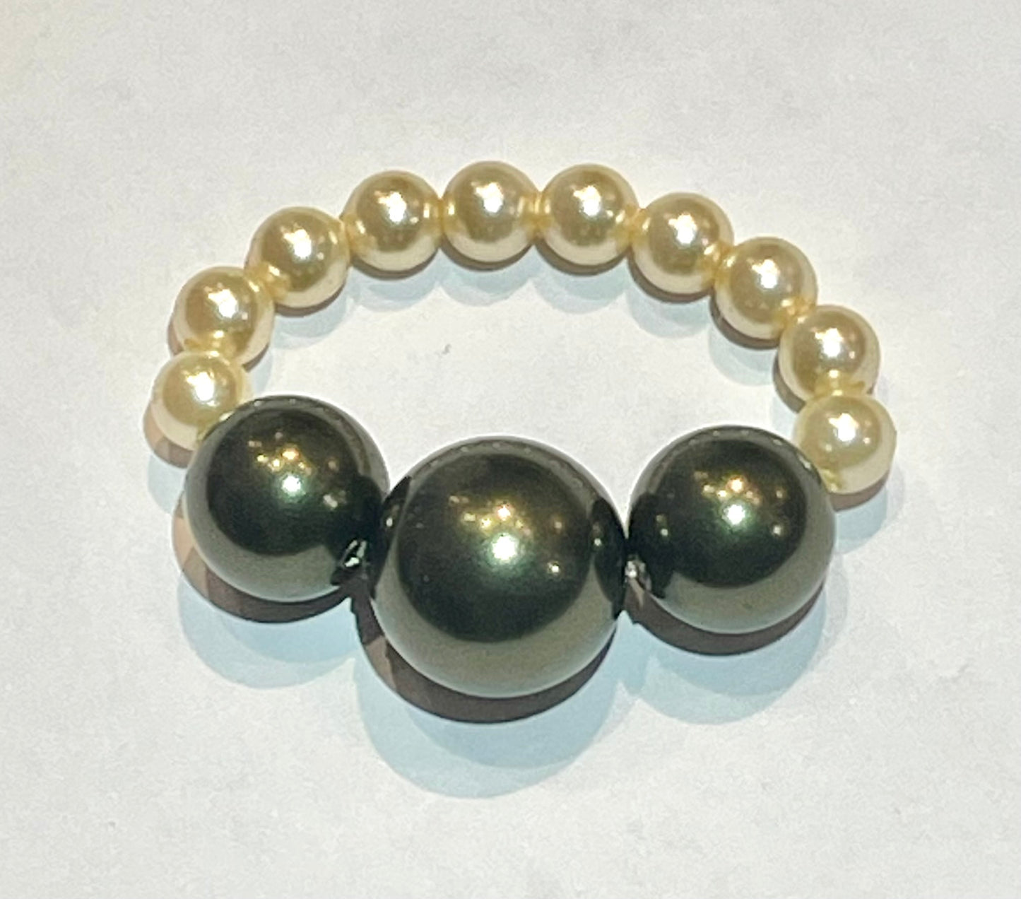 Swarovski Pearl Ring - various