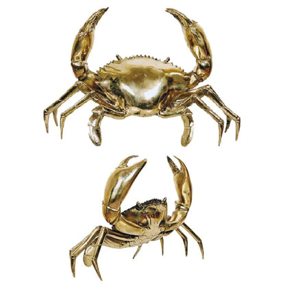 COL Brass Crab Decor – 4 Sizes Available