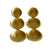 MW Euro Gold Swing Stud Earrings B67