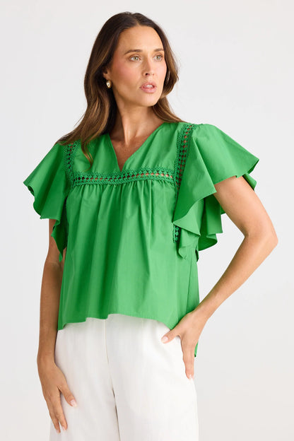 Marcia Blouse - Jade