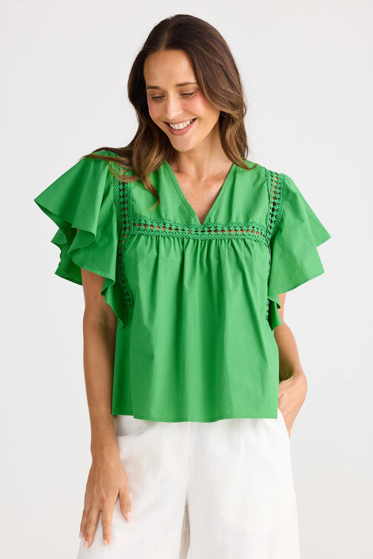 Marcia Blouse - Jade