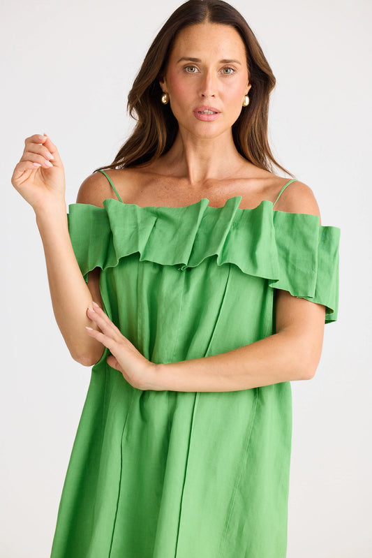 Osaka Dress - Emerald