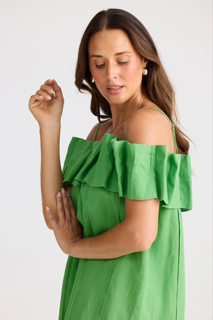 Osaka Dress - Emerald