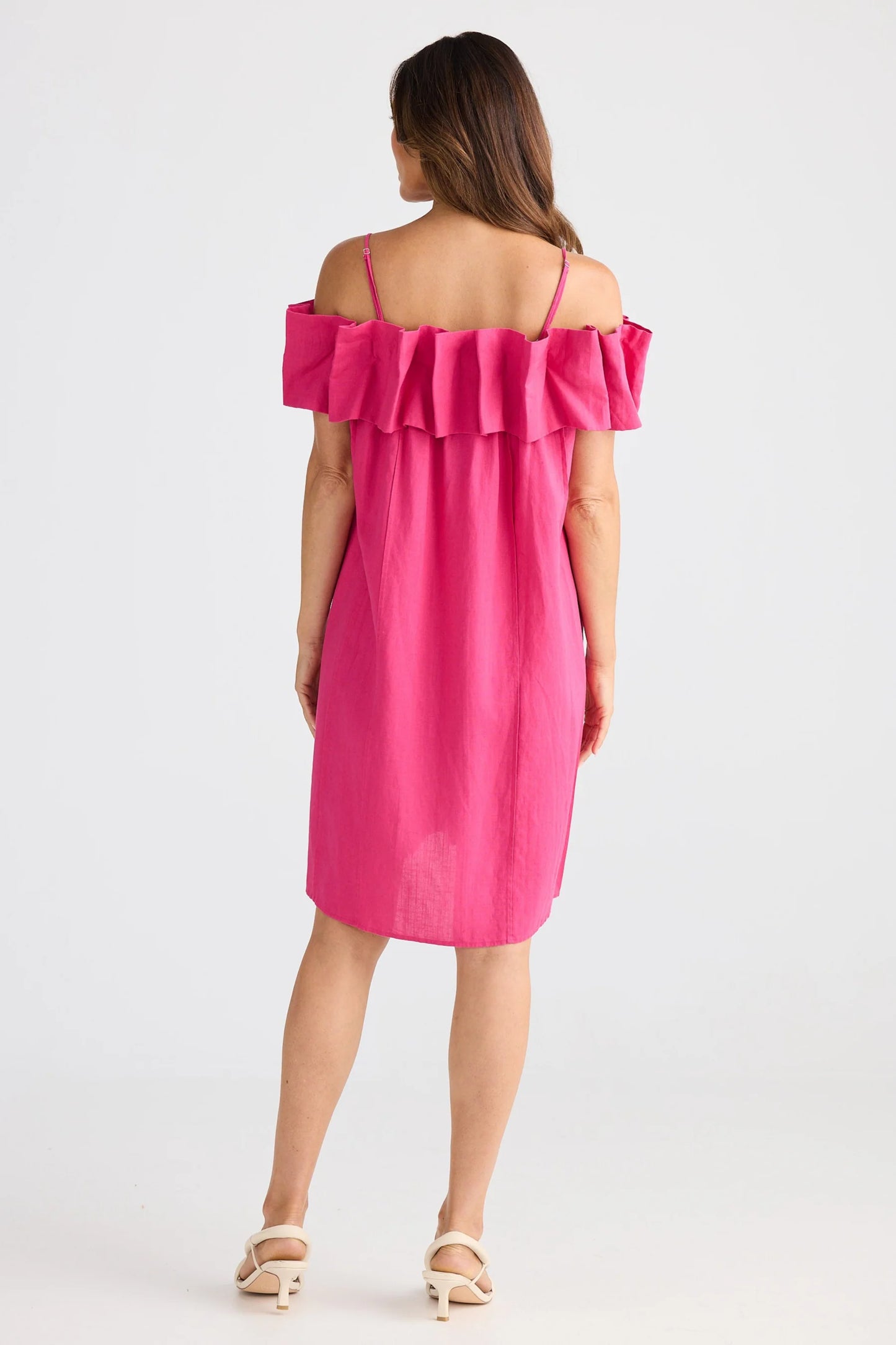 Osaka Dress - Fuschia