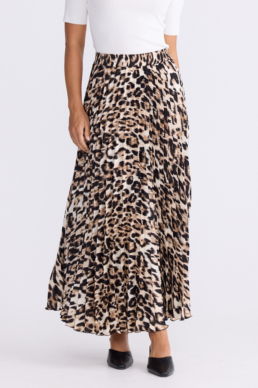 Alias Pleated Skirt in Savannah Print