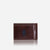 Oxford Leather Money Clip Wallet in Coffee