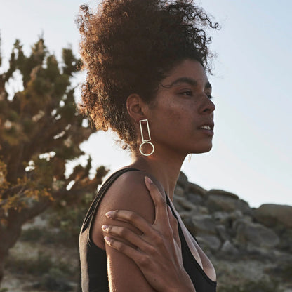 Brit Earrings | Gold