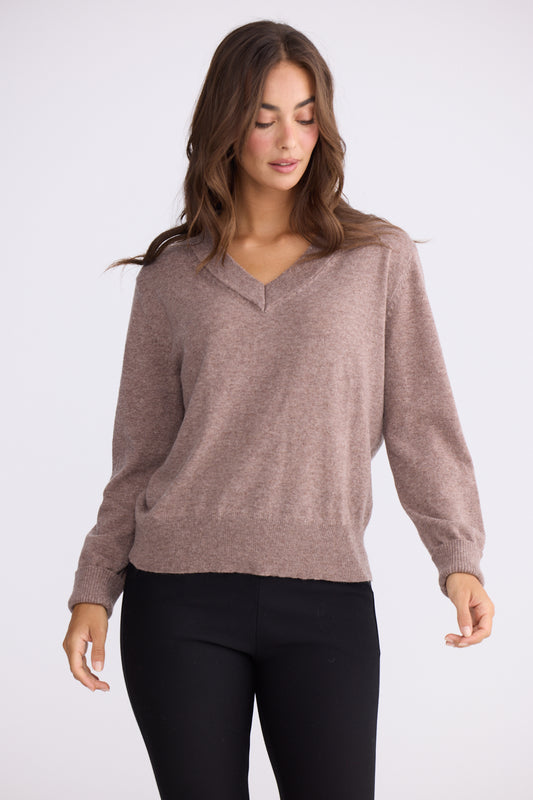 Gwen Knit in Oat Marle