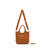 Arielle Tan 2 Piece Suede Handbag