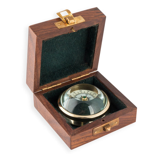 Curved Glass Floating Dial Compass