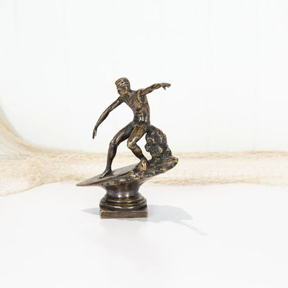 Antique Brass Surfer