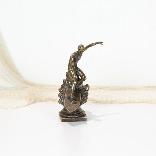 Antique Brass Surfer