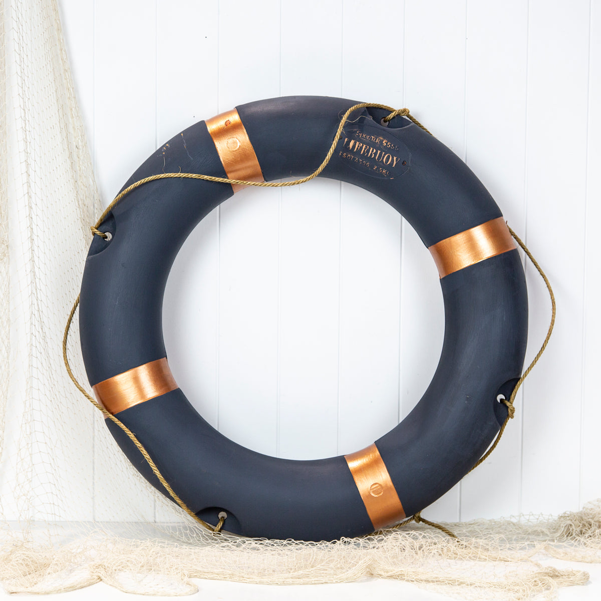 Cheap Welcome Aboard Cloth Life Ring Navy Accent Nautical Decor New Lifebuoy  Decoration | Joom