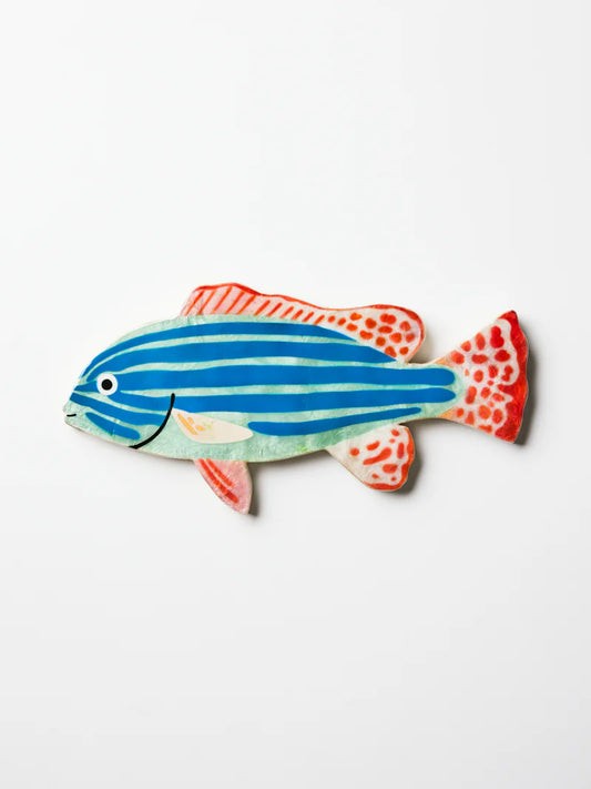 Beach Club Coral Fish Wall Art