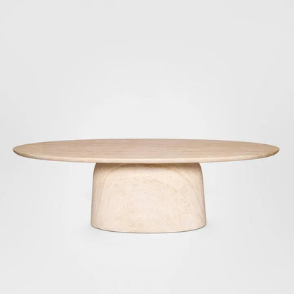 Corsica Travertine Look Outdoor Table