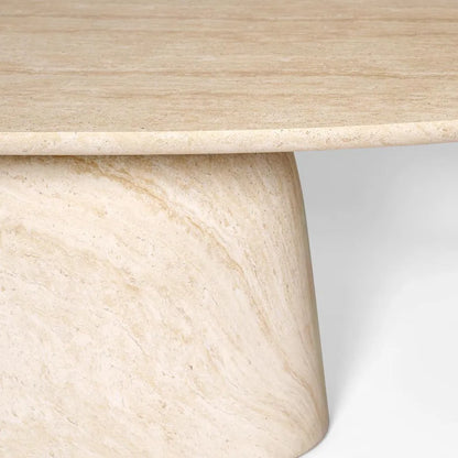 Corsica Travertine Look Outdoor Table