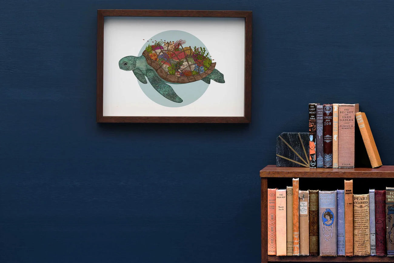 The Coral Reef Turtle - A4