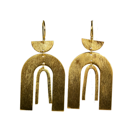 MW Gold Earrings B140.16