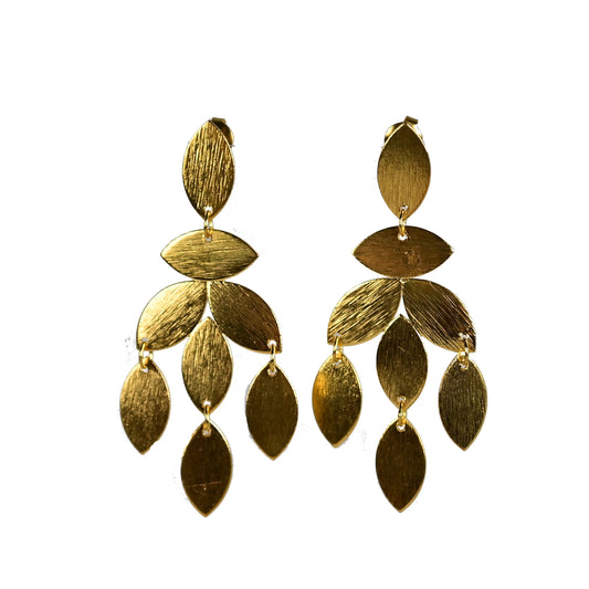 Gold Earrings B141