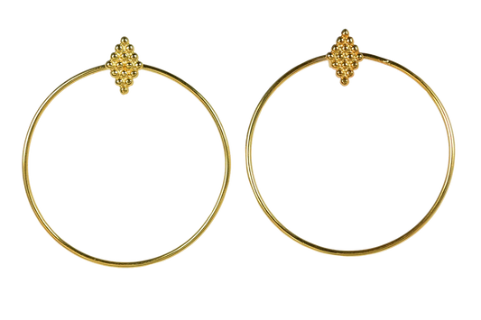 MW Gold Earrings B151a