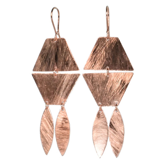 MW Rose Gold Earrings B166.14R