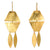 MW Euro Gold Earrings B167