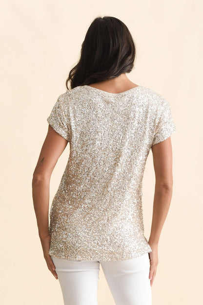 Darcy Tee in Champagne Sparkle
