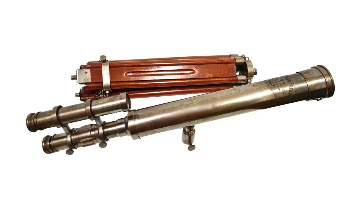 Telescope Double Barrel on Tripod Stand – 1 Meter Length