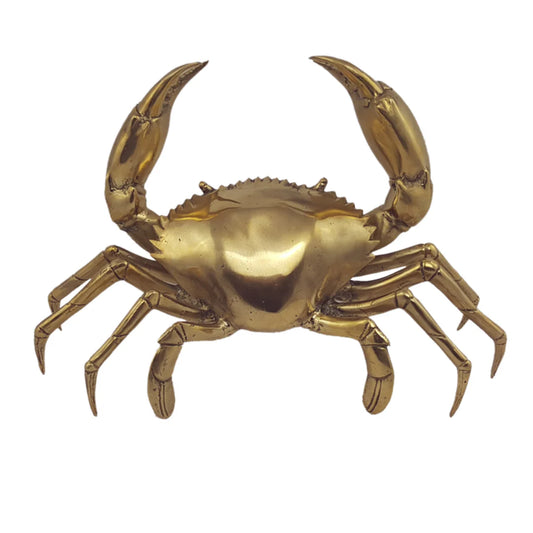 COL Brass Crab Decor – 4 Sizes Available