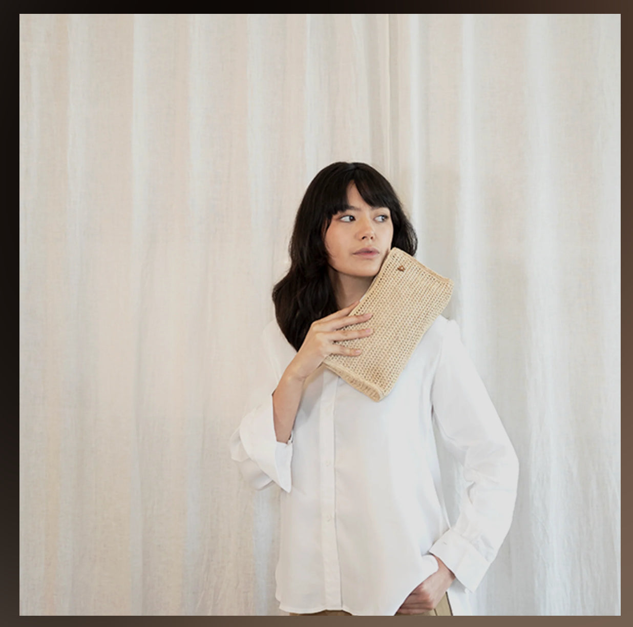 Mora Clutch - handmade