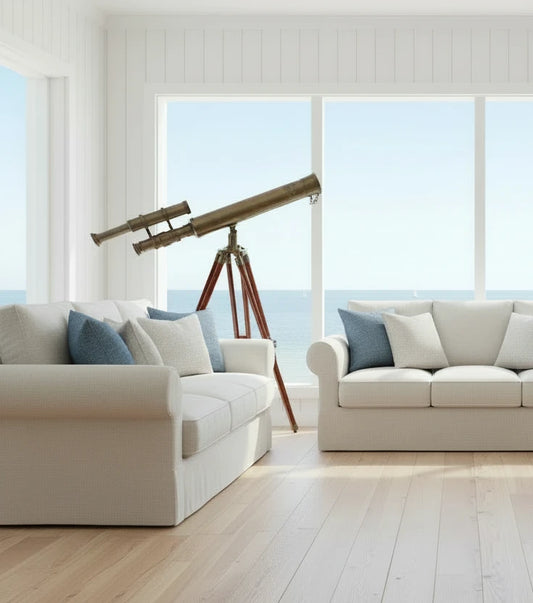 Telescope Double Barrel on Tripod Stand – 1 Meter Length