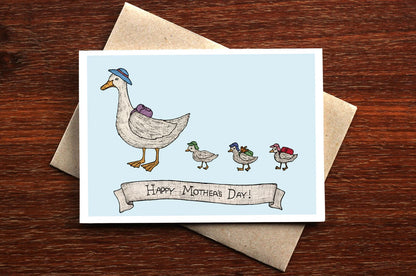 Mother’s Day Duck Greeting Card