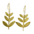 MW Euro Gold Leaf Drop Earrings B20