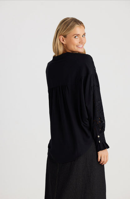 Balmoral Shirt in Black