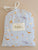 Ocean Creatures Sky Organic Fitted Cot Sheet