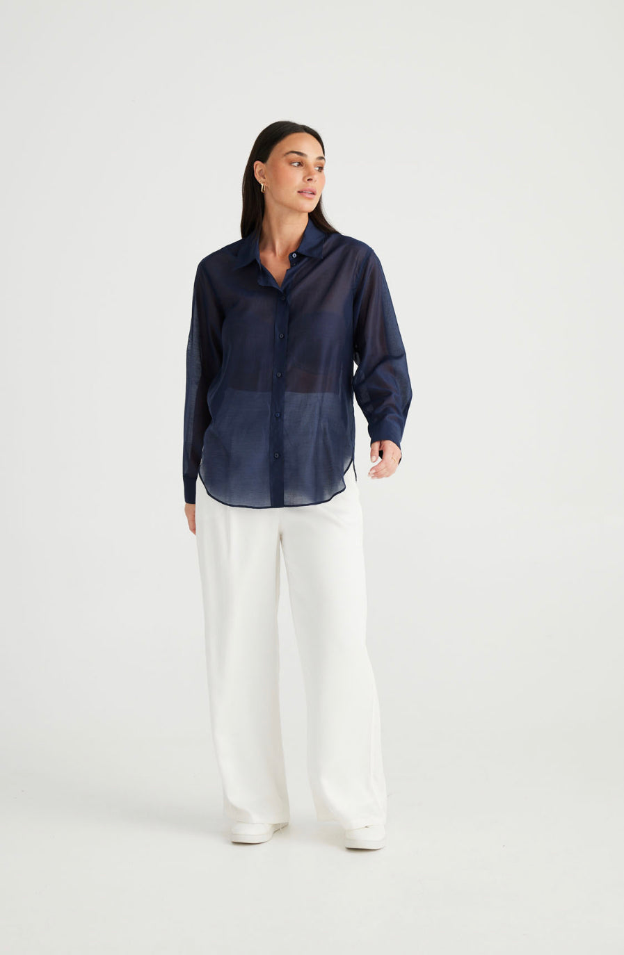 Hunter Shirt in Navy (Various)