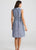 Didi Dress in Navy Fleck