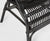 SEVILLE RATTAN ARMCHAIR - Black