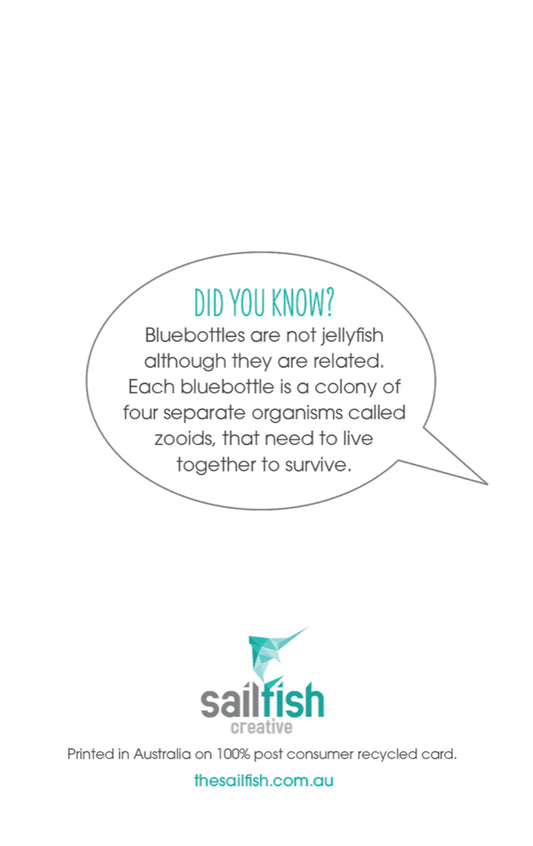 Greeting Card - Bluebottle