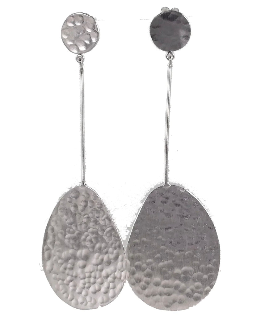 MW Silver Wash Earrings C114