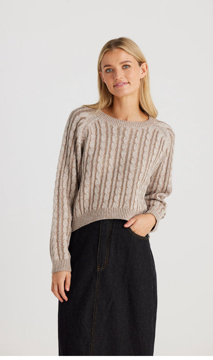 Ellie Knit in Taupe