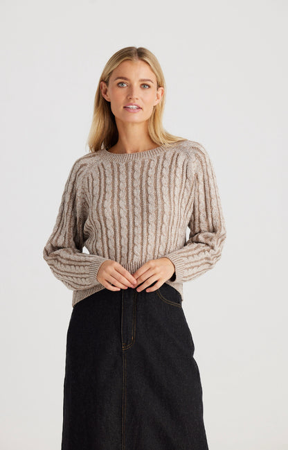 Ellie Knit in Taupe