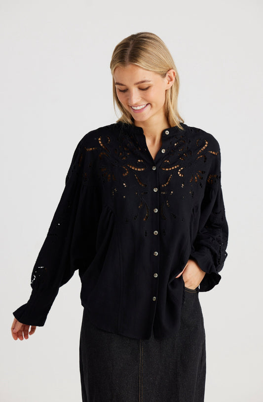 Balmoral Shirt in Black