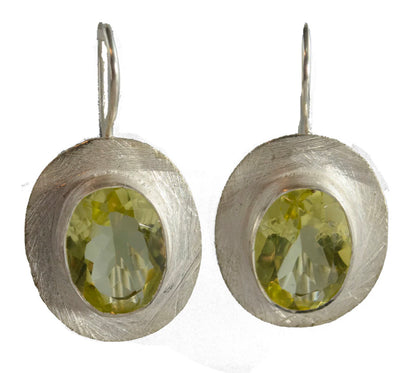MW Luxe Short Hook Gemstone Earrings IAE2