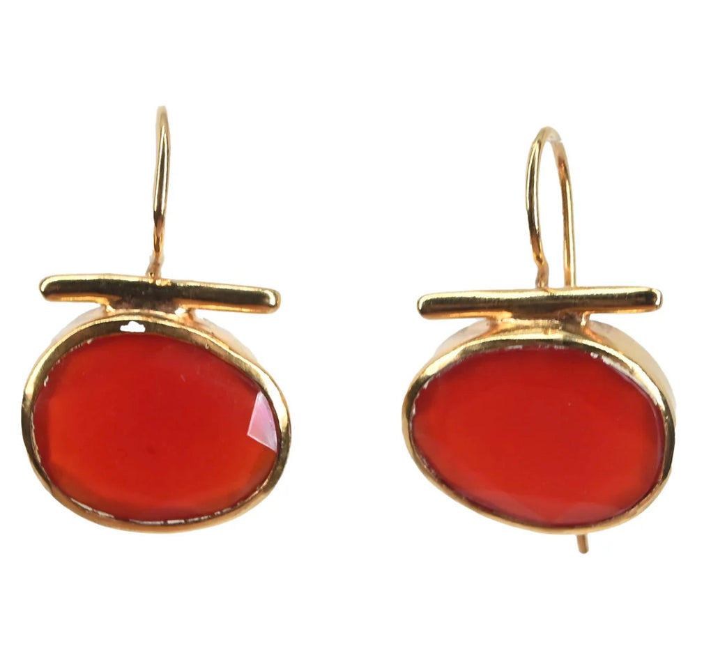 MW Gold Gemstone Earrings A192 A196 (Assorted)