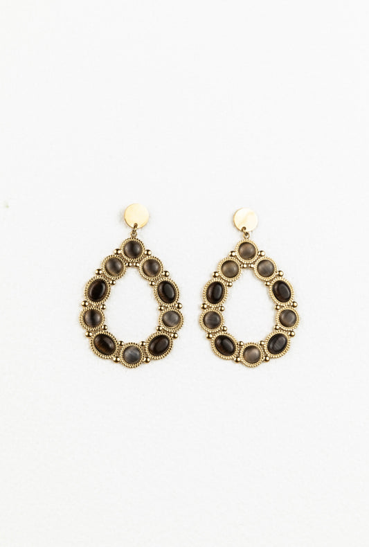 Holiday Tango Earrings in Black