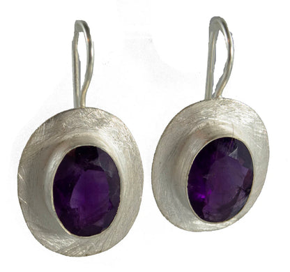 MW Luxe Short Hook Gemstone Earrings IAE2