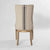 PREORDER Oakwood Hamptons Dining Chair Natural/Blue Stripe w/ Studs