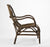 SEVILLE RATTAN ARMCHAIR - Black