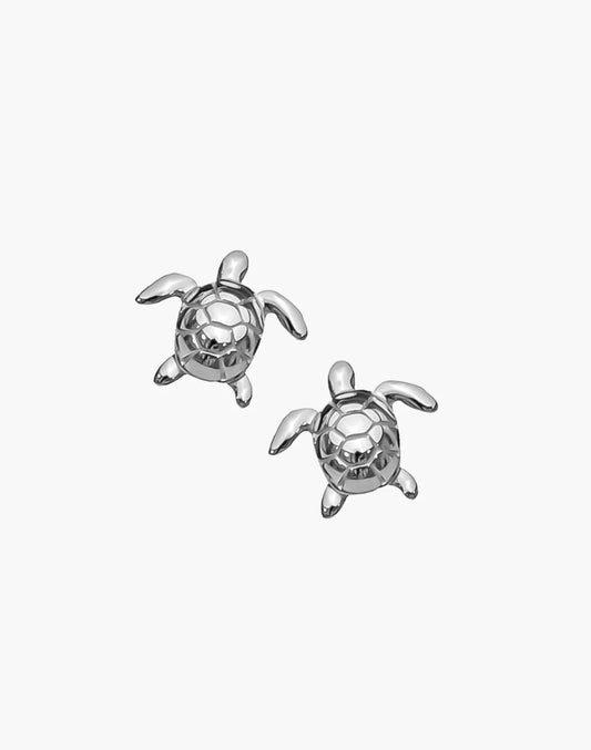 Petals Classic Turtle Stud Earrings (Various)